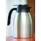 Service Ideas Flow Control Carafe, Vacuum Insulated, 2.0L, Stainless Steel FCC20SS - alternate 3
